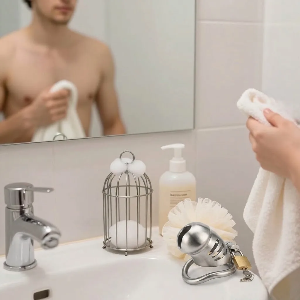 Hygiène et entretien d'une cage de chasteté